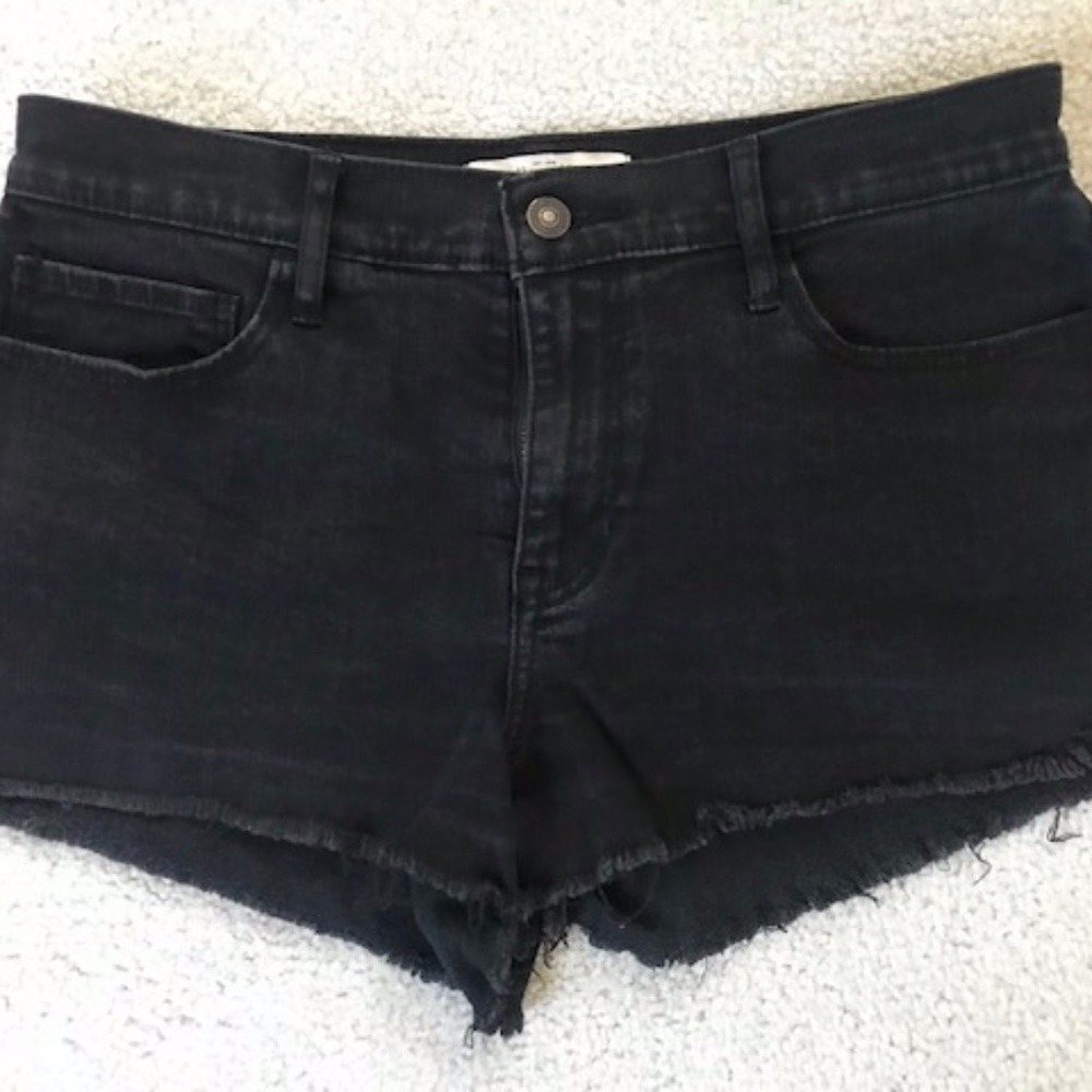 Abercrombie & Fitch Black Jean Shorts